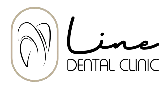 line dental polyclinic site logo